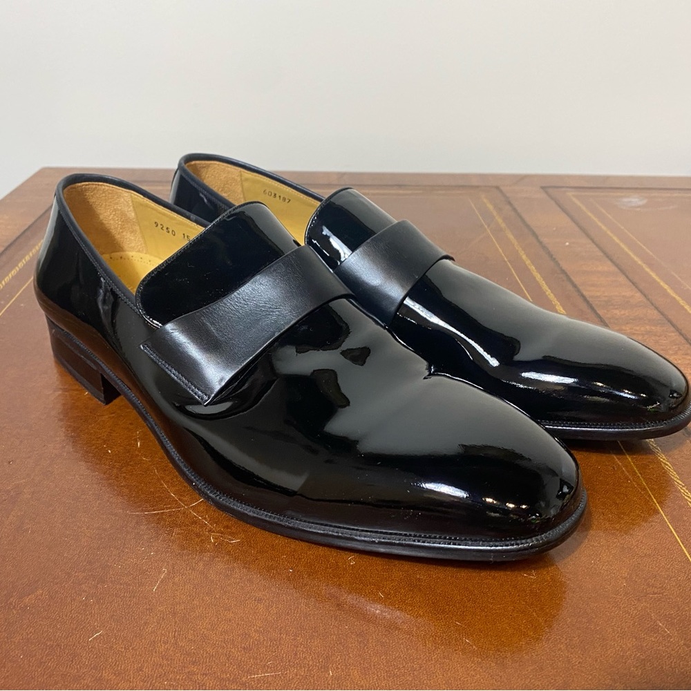 Mens’s E.T. Wright Leather Tuxedo Loafer